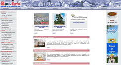 Desktop Screenshot of bau-info.de